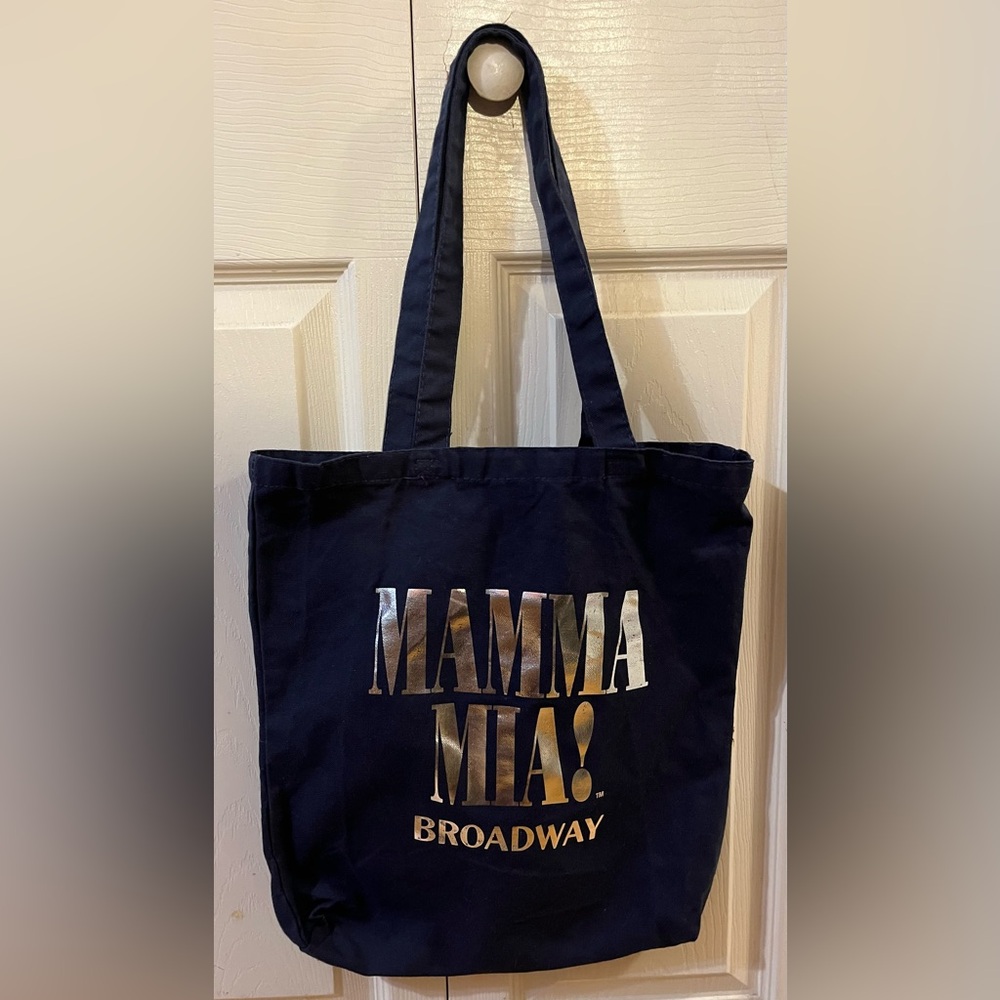 Mama Mia Broadway 2025 Official Playbill Store Tote Bag
